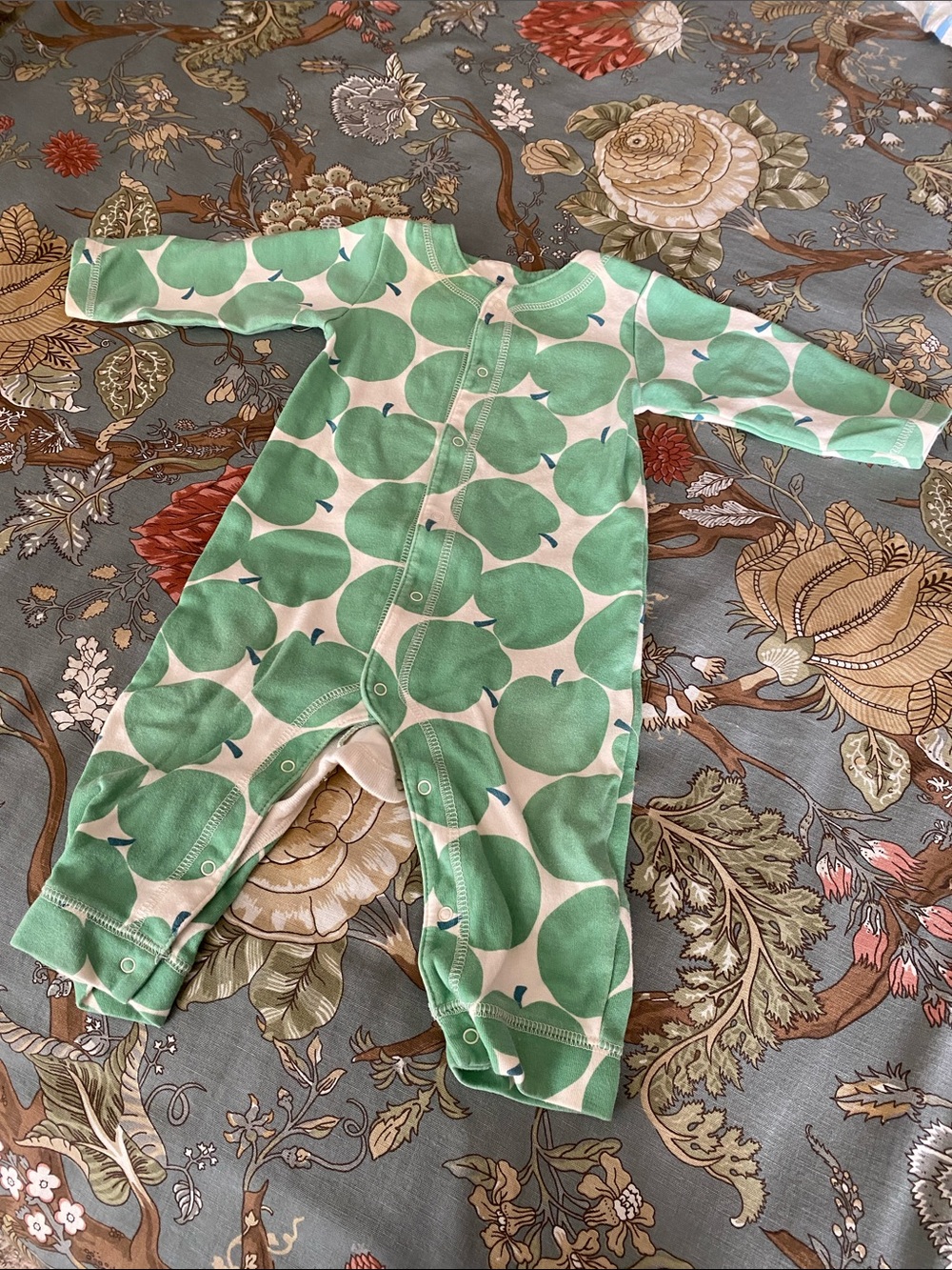Baby GAP Green Apple Romper (6-12m)